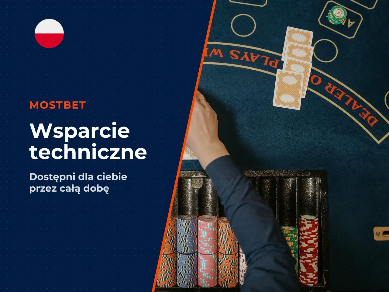 Obsługa klienta. Wsparcie techniczne Mostbet działa 24 godziny na dobę, 7 dni w tygodniu. Dostępne kanały kontaktu: