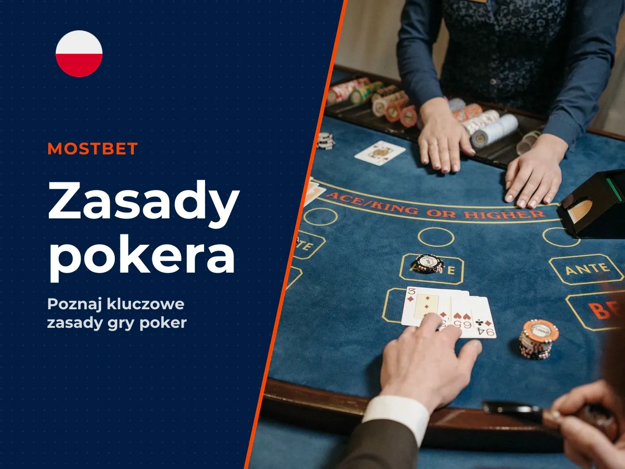 Dwie karty własne i community cards. Decydujący dla gry jest podział informacji na znane wyłącznie tobie i jawne dla wszystkich. Na początku rozdania informacje są silnie asymetryczne: każdy gracz zna