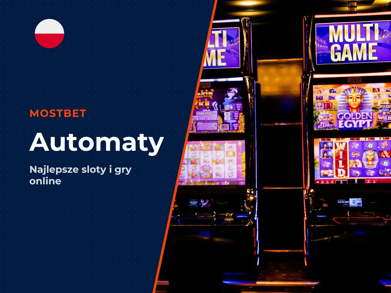 Sloty, gry stołowe i nowoczesne gry online. Sekcja automatów w Mostbet kasyno umożliwia rozgrywkę na klasycznych slotach, maszynach z modyfikatorem Megaways oraz nowoczesnych automatach wideo z rozbud