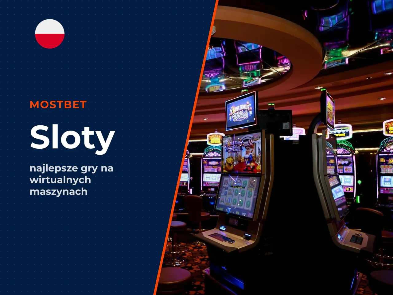 Sloty, automaty i gry instant. Segment gier na maszynach wirtualnych tworzy kręgosłup oferty operatora. Sloty rozlokowane są według liczby bębnów, tematyki i zmienności — od klasyków z niskim ryzykiem