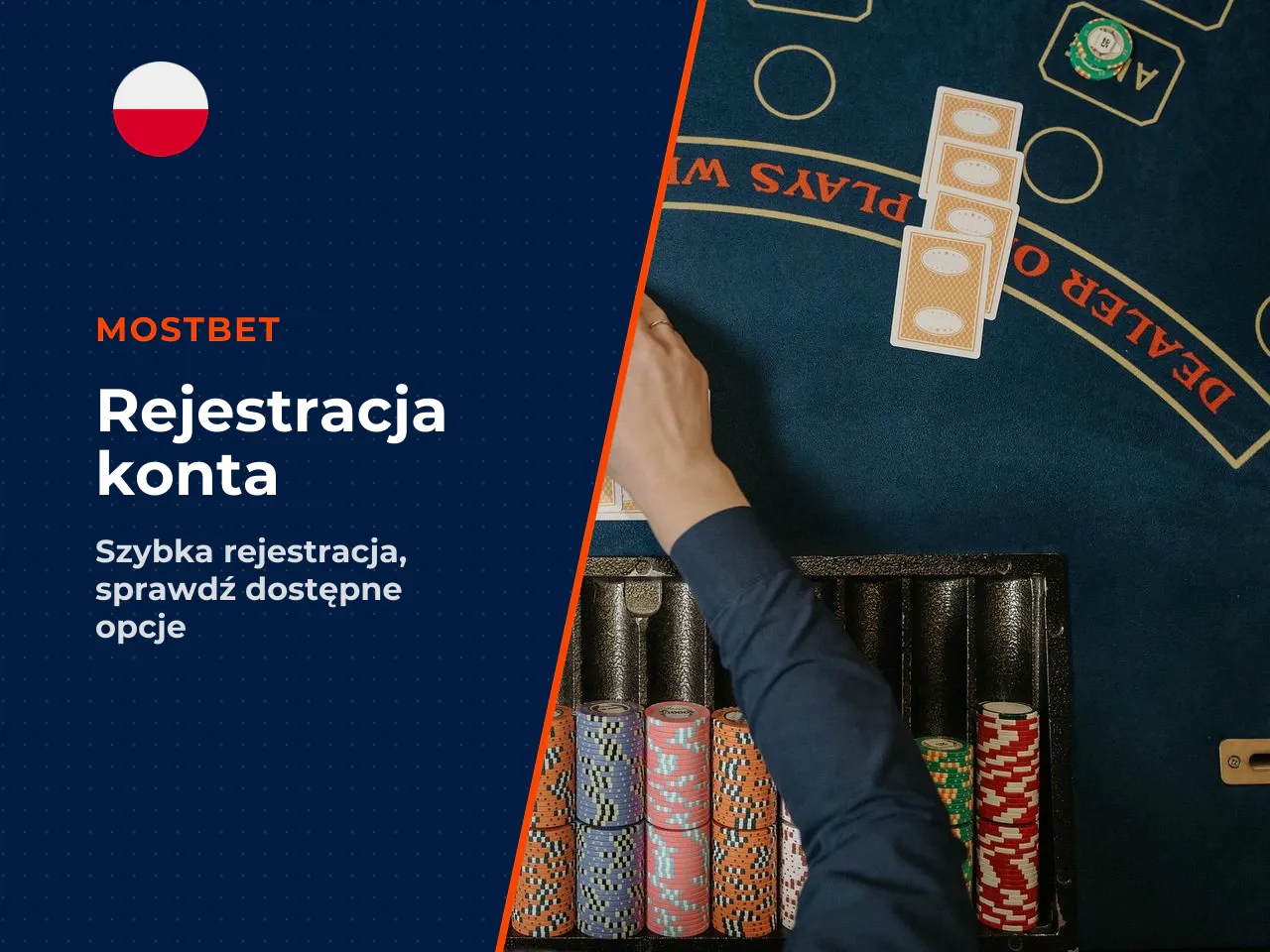 Jak założyć konto i rozpocząć grę. Operator udostępnia 4 ścieżki rejestracji: 1. **W 1 klik** — wystarczy potwierdzenie geolokalizacji i numer telefonu; najszybsza metoda, ale z ograniczonymi funkcjam
